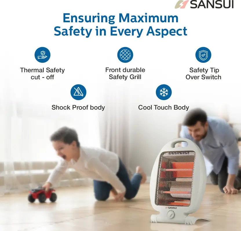 Sansui SRMQ800 Quartz Room Heater