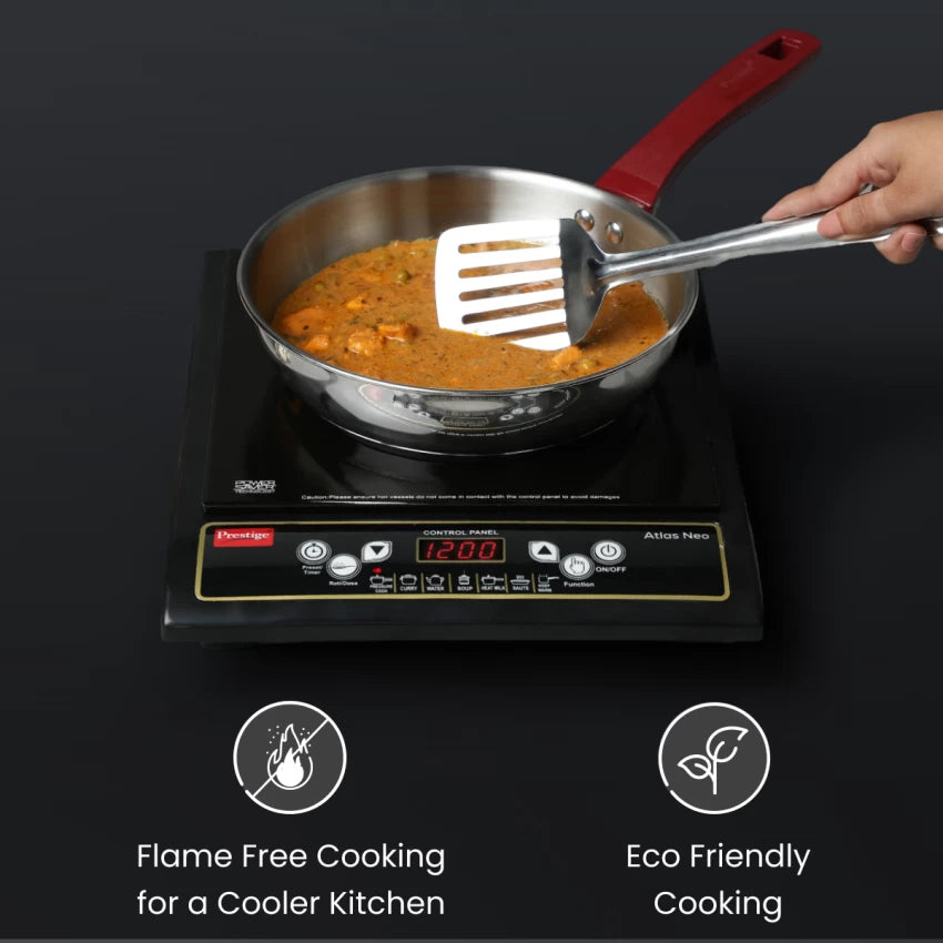 Prestige Atlas Neo Induction Cooktop  (Black, Push Button)