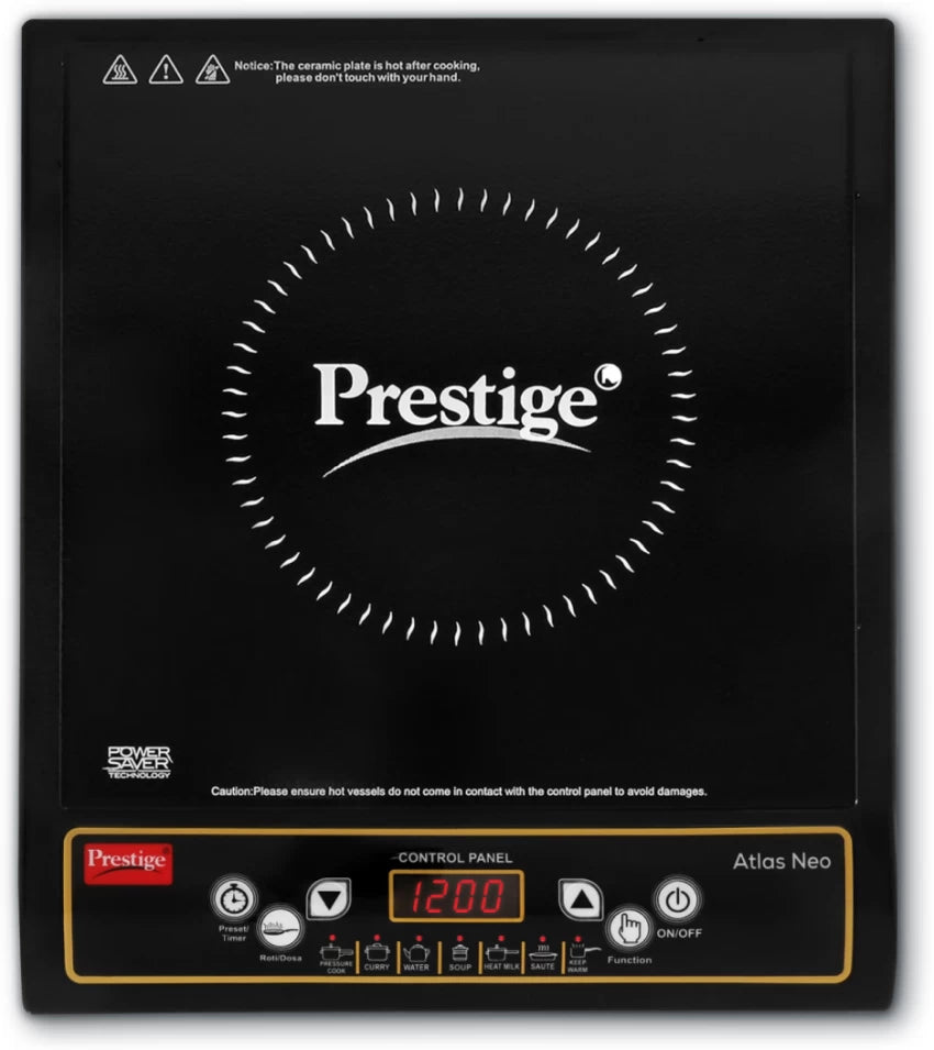 Prestige Atlas Neo Induction Cooktop  (Black, Push Button)