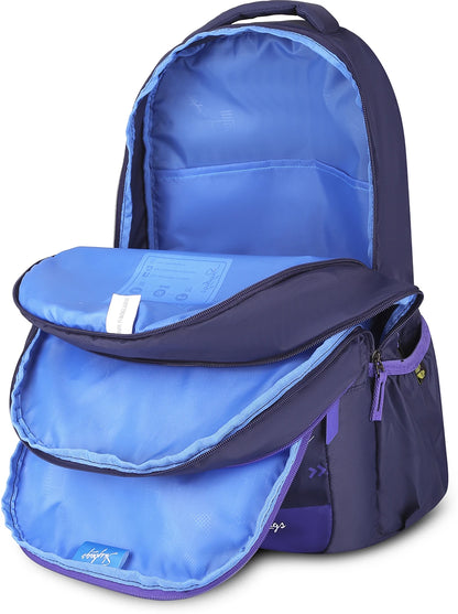 SKYBAGS Flow Casual Printed School Bag For Girls and Boys with Rain Cover 37.5 L
