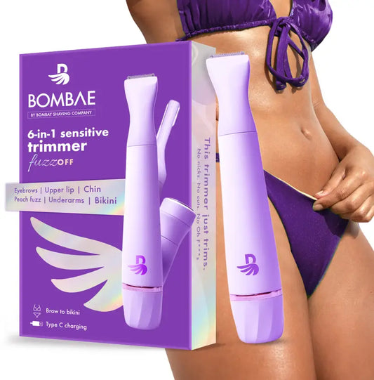Bombae Women Trimmer 90 Min Runtime 3 Length Settings  (Purple)