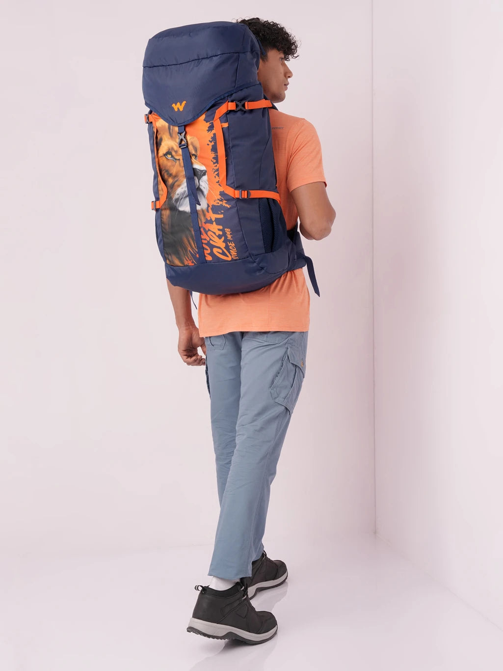 Wildcraft Howler_RSK_60L_Blue Rucksack  - 60 L (Blue)