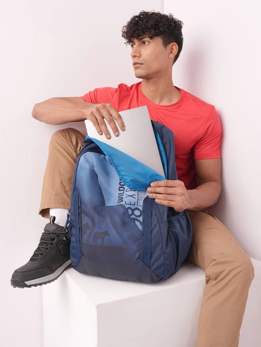 Wildcraft Large 45 L Laptop Backpack Roarer_LPBP_45L_Blue (Blue)