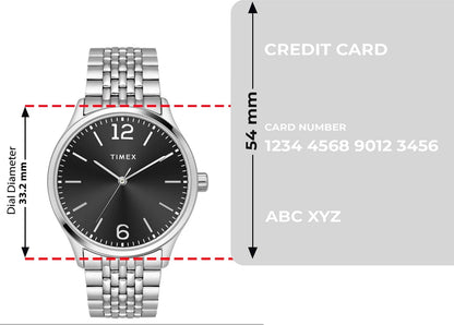 TIMEX Black Dial Analog Watch  - For Men TWTG65SMU05