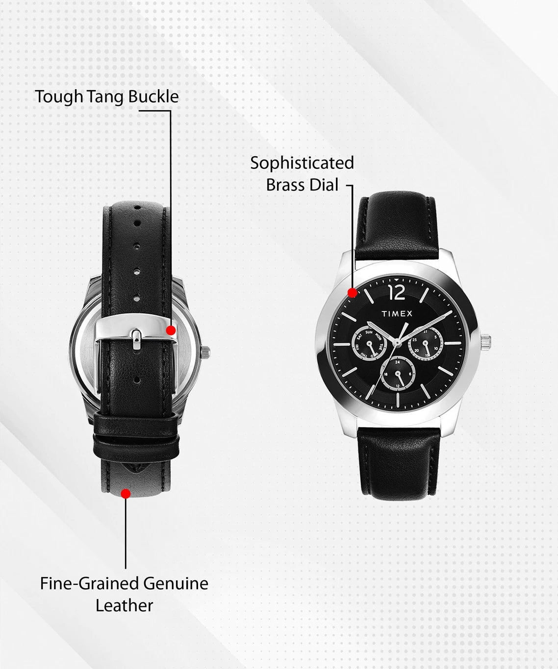 TIMEX Multi Function Black Dial Analog Watch  - For Men TWTG70SMU02