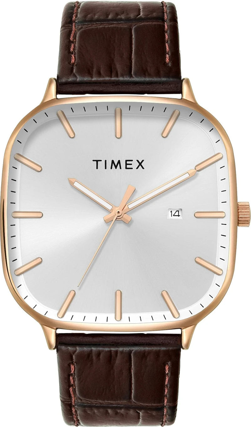TIMEX Date Display, Silver Dial Analog Watch  - For Men TWEG305SMU02