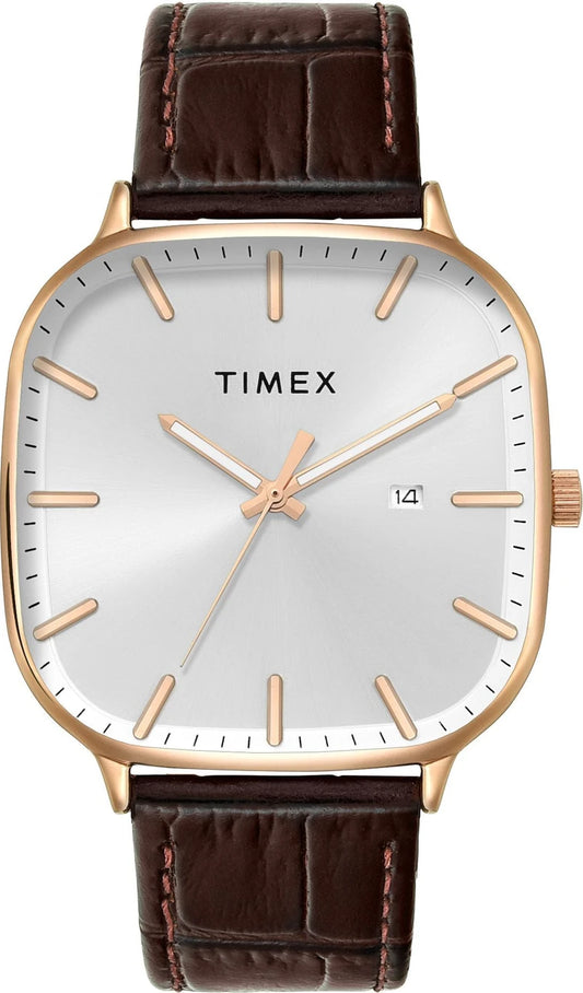 TIMEX Date Display, Silver Dial Analog Watch  - For Men TWEG305SMU02