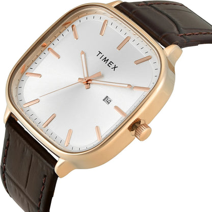 TIMEX Date Display, Silver Dial Analog Watch  - For Men TWEG305SMU02