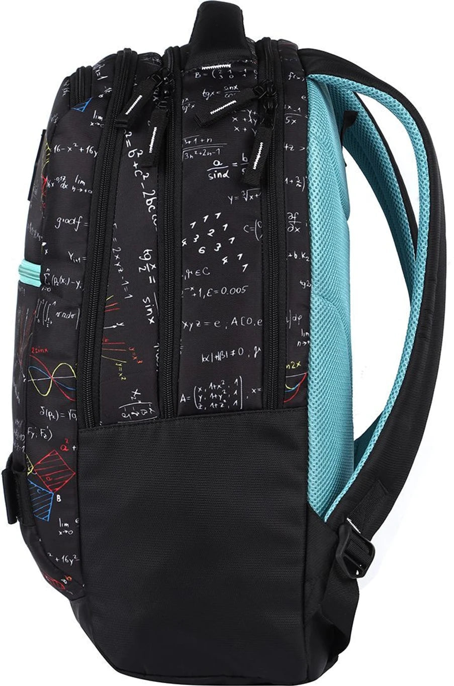 Gear Large 34 L Backpack CALCULUS WITH RAINCOVER (Black)