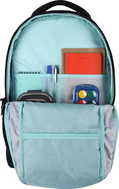Gear Large 34 L Backpack CALCULUS WITH RAINCOVER (Black)