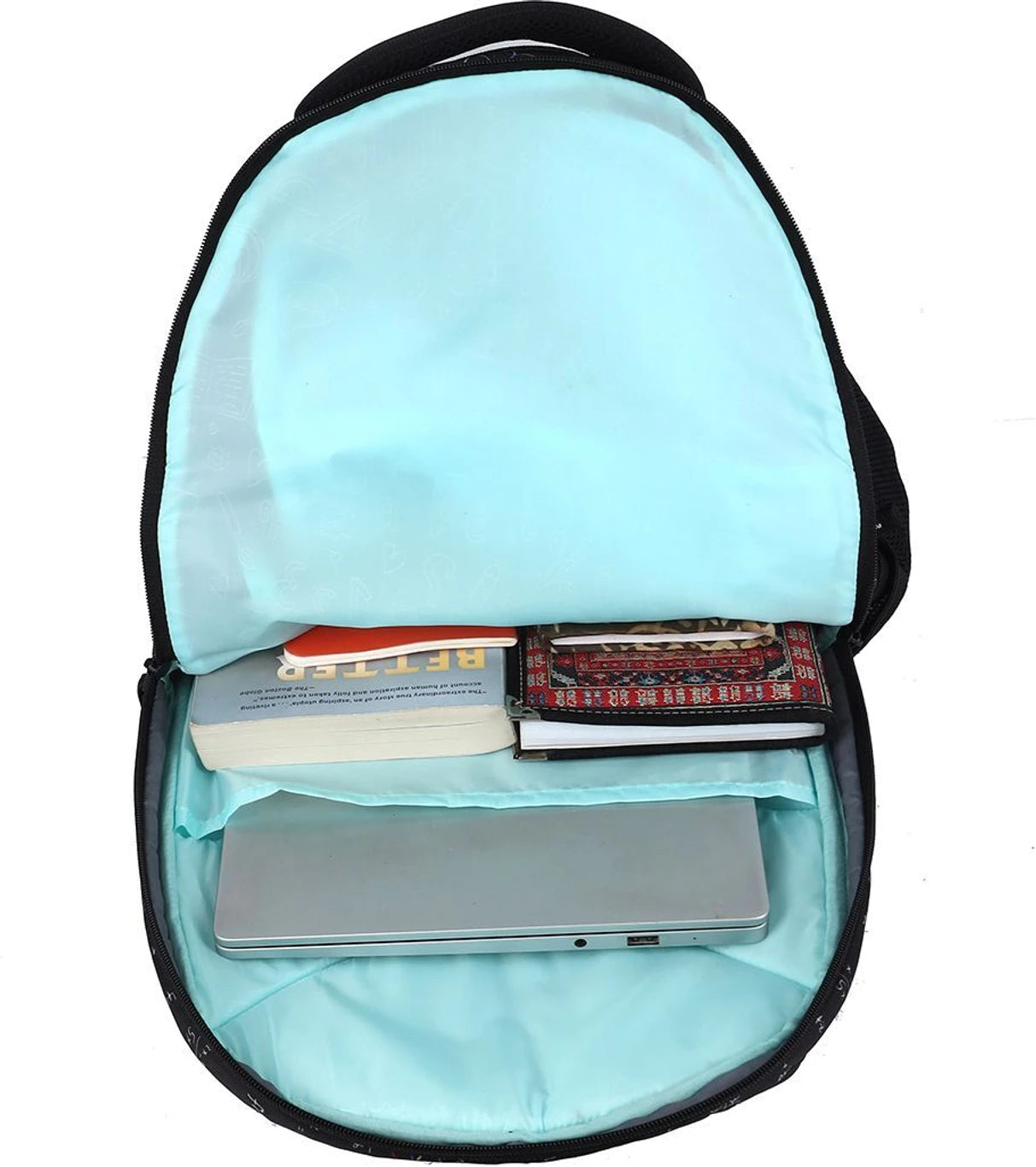 Gear Large 34 L Backpack CALCULUS WITH RAINCOVER (Black)