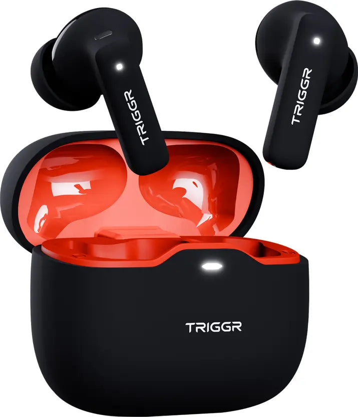 TRIGGR Apex S2 2025, Dual Pairing, 60H Battery, Preset EQ, Quad Mic ENC, Rubber Finish Bluetooth