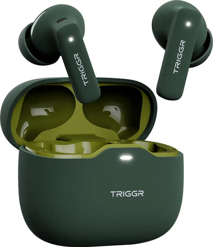 TRIGGR Apex S2 2025, Dual Pairing, 60H Battery, Preset EQ, Quad Mic ENC, Rubber Finish Bluetooth