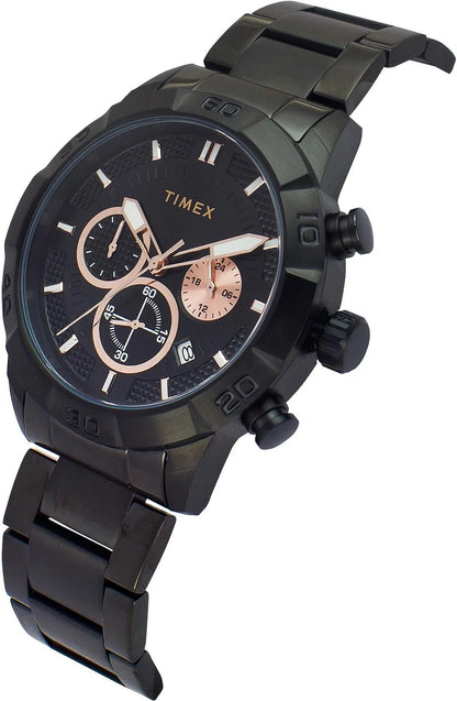 TIMEX Chronograph Black Dial Analog Watch  - For Men TWEG273SMU02