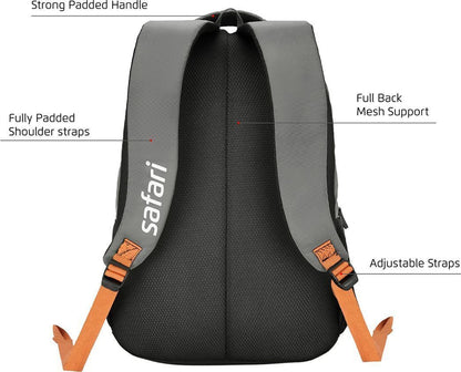SAFARI Large 37 L Backpack LUMOS (Grey)