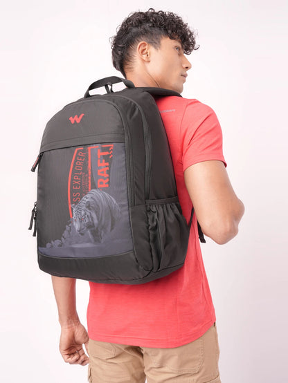 Wildcraft Large 32 L Laptop Backpack Roarer_LPBP_32L_Black (Black)