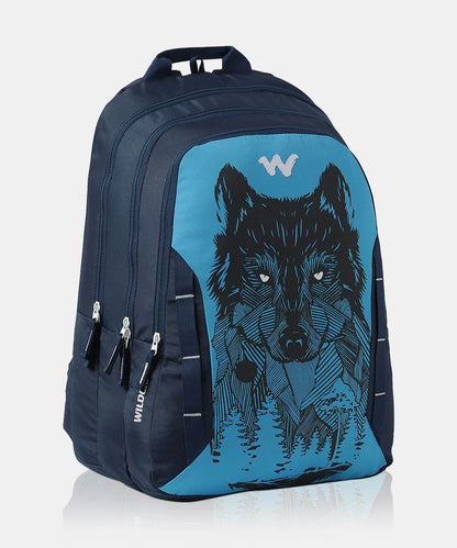 Wildcraft Large 43 L Laptop Backpack Daredevil (Blue)