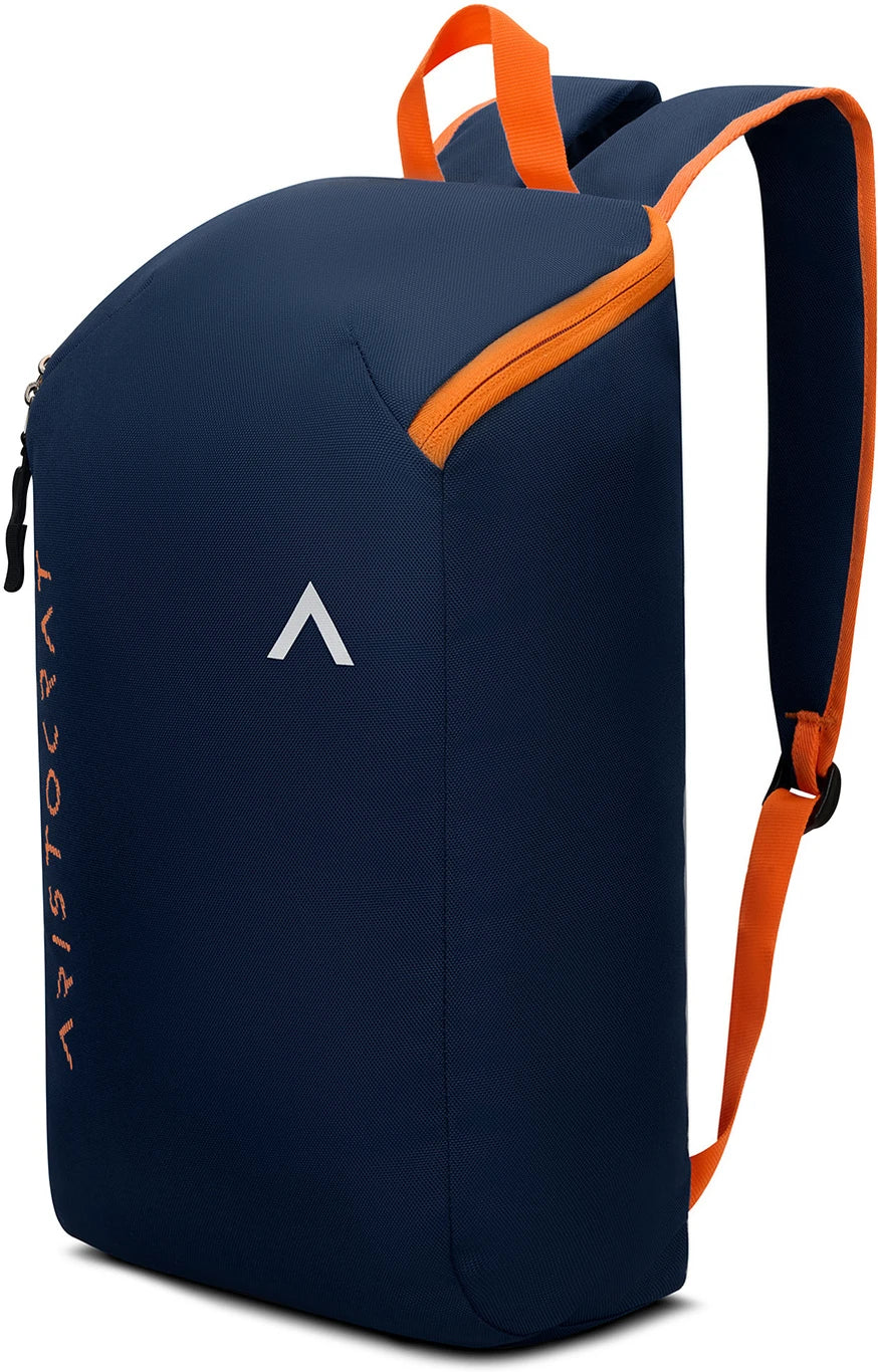 ARISTOCRAT Small 11 L Backpack Berry Casual Daypack with Adjustable Shoulder Strap | Gym,Travel & Everyday Bag (Blue)