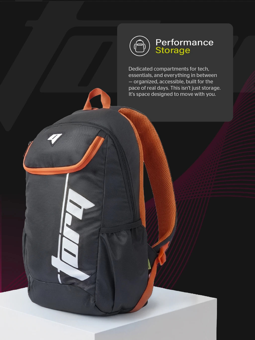 Wildcraft Medium 23 L Laptop Backpack Nova (Black)