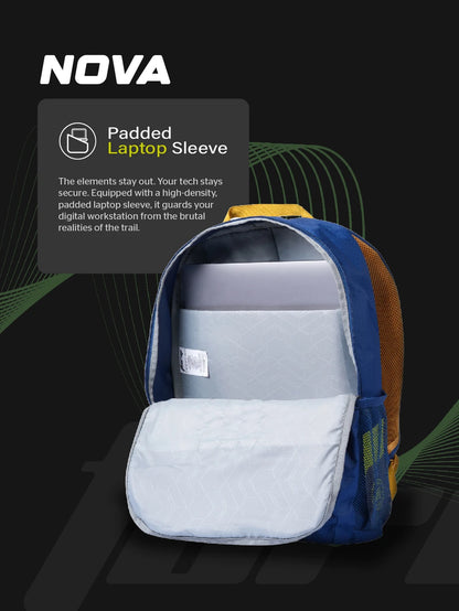 Wildcraft Medium 23 L Laptop Backpack Nova (Black)