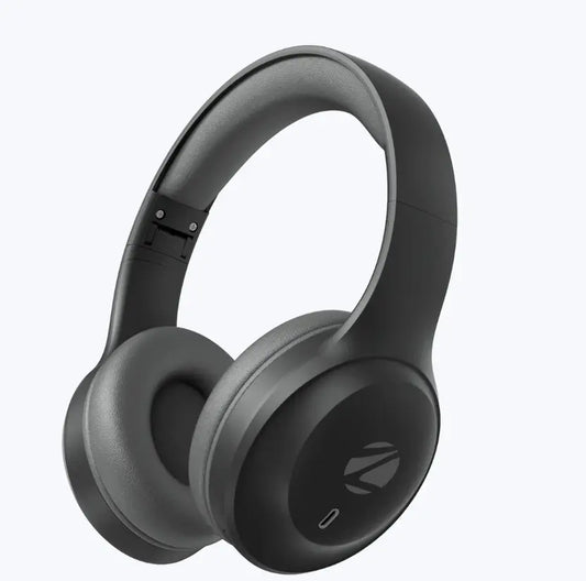 ZEBRONICS PARADISE NEO ENC Bluetooth & Wired (Black, On the Ear)