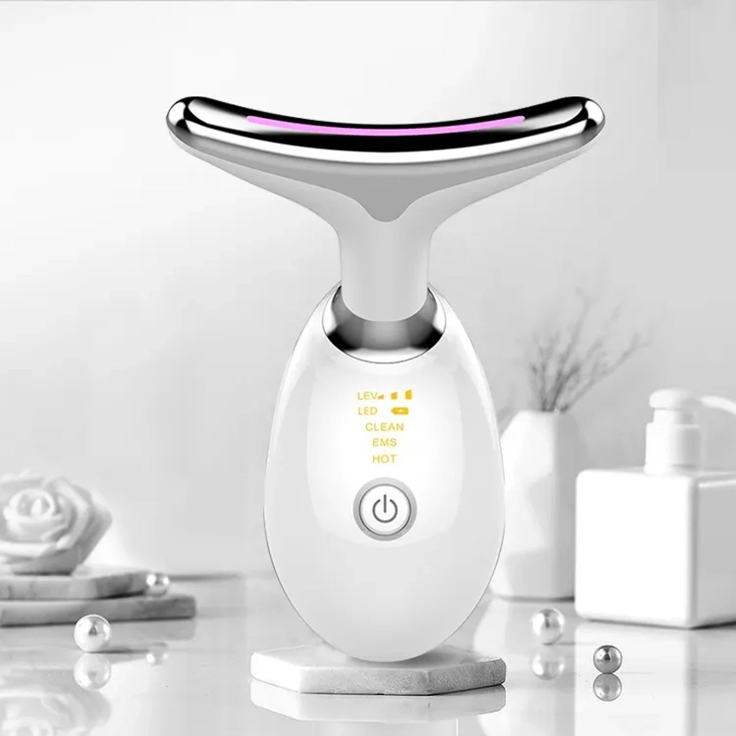 WDS ES-1081 Intense Pulsed Light Wrinkles Reducing Instrument (ESX) Anti Ageing & Reduces Puffiness|Face Massager For Fine Line & Wrinkles (Multi) Massager (Multicolor)