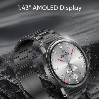 Realme Watch S2, 1.43" AMOLED Display, Super AI Engine & upto 20 days battery Smartwatch