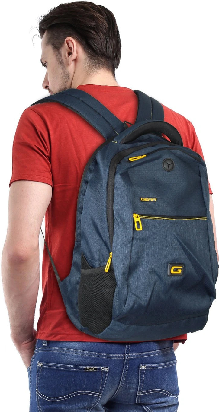 Gear Medium 30 L Laptop Backpack Space 4 (Blue)