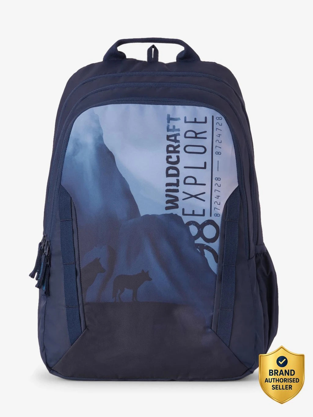 Wildcraft Large 45 L Laptop Backpack Roarer_LPBP_45L_Blue (Blue)