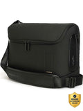 Mokobara Men & Women Black Messenger Bag