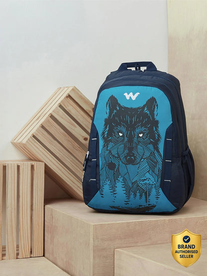 Wildcraft Large 43 L Laptop Backpack Daredevil (Blue)