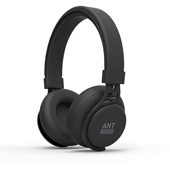 Ant Audio Treble 900 Wireless Bluetooth On Ear Headphone with Mic (Carbon Black)