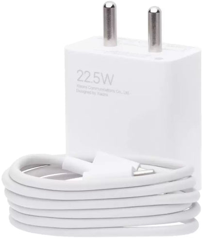 Mi 22.5W Quick Charger combo for Mi,Redmi,Xiomi devices (Type CCable Included)